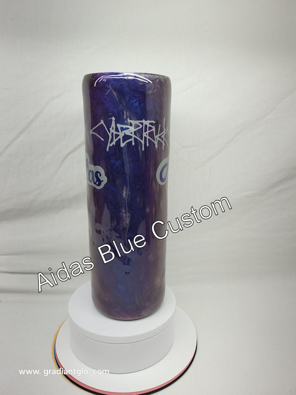 Unique Customized Aidas Blue Skinny Tumbler – 30 oz Insulated SS Tumbler